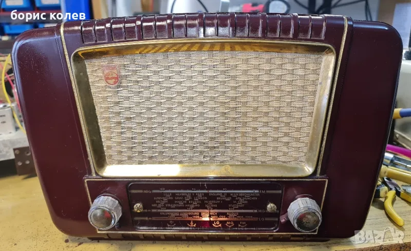 Старо радио Филипс , снимка 1