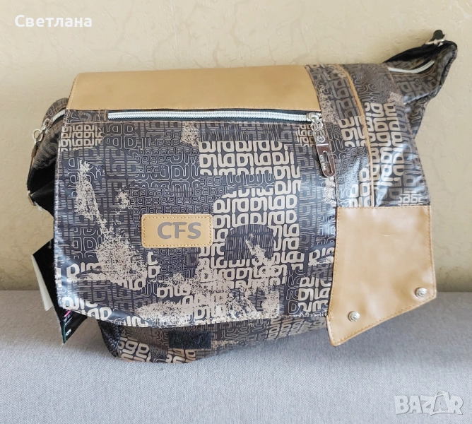 CFS младежка чанта през рамо. Унисекс чанта през рамо, снимка 1