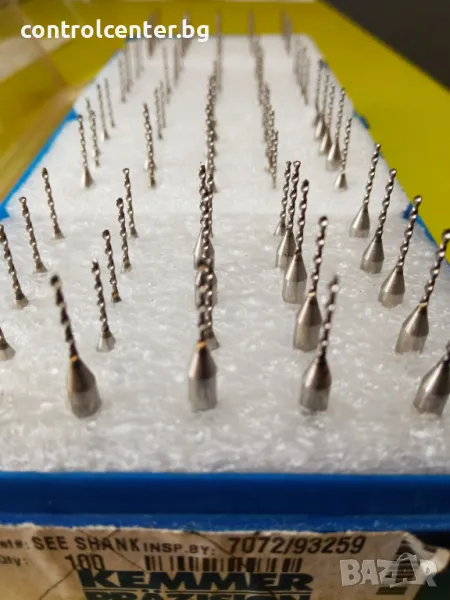 Промоция на твърдосплавни свредла ф1.0/ф1.1/ф1.4, снимка 1