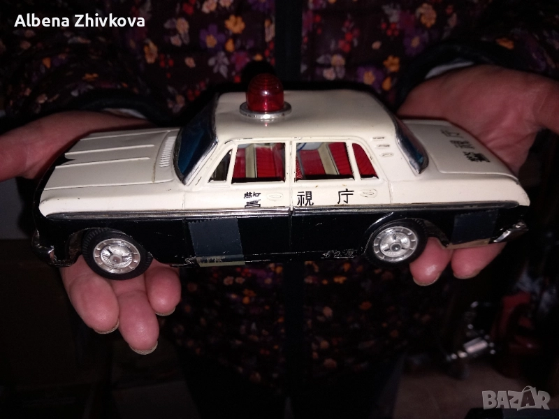 Японска метална играчка от 60те години на м.в, снимка 1