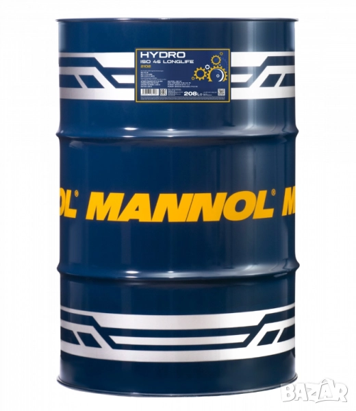 Хидравлично масло MANNOL HLP Hydro ISO 46 208л , снимка 1