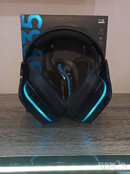 Безжични геймърски слушалки Logitech G935, снимка 1