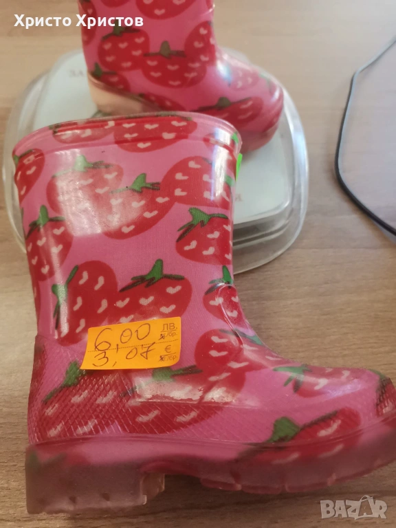 Детски гумени ботуши  Размер 19 / Стелка 12 см., снимка 1