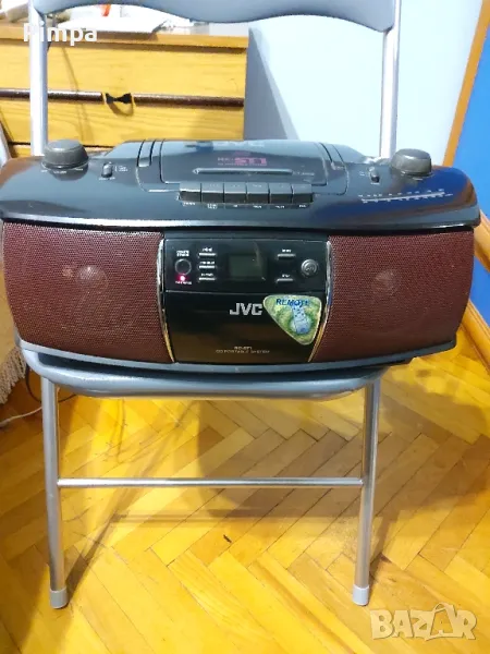 Jvc  rc-st1 radio cd cassette радио касетофон , снимка 1