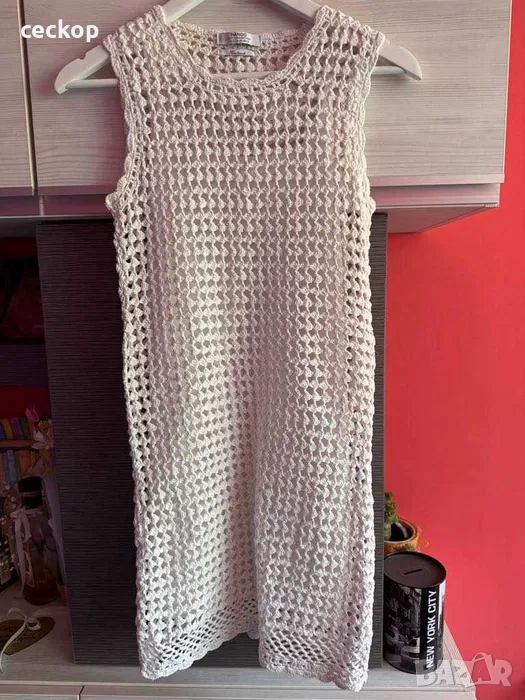 Рокля Mango памучна, снимка 1