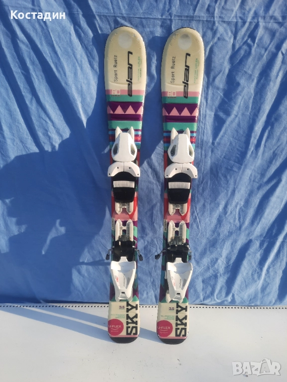 Карвинг детски ски  Elan SKY QS  80см , снимка 1