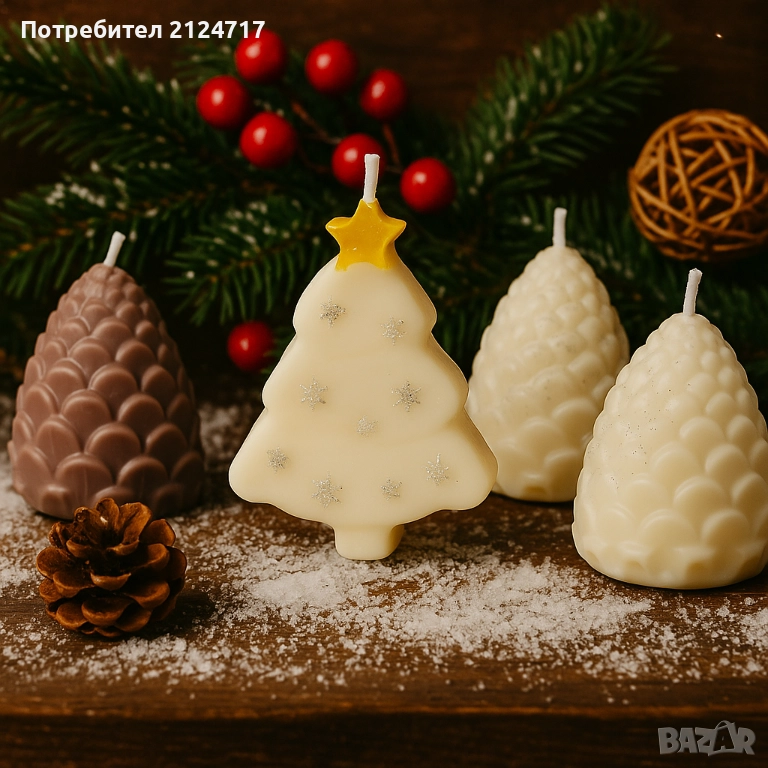 Свещи за декорация или подарък, снимка 1