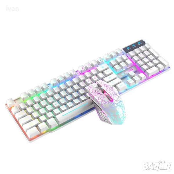 ziyou lang безжична клавиатура с мишка t3, снимка 1