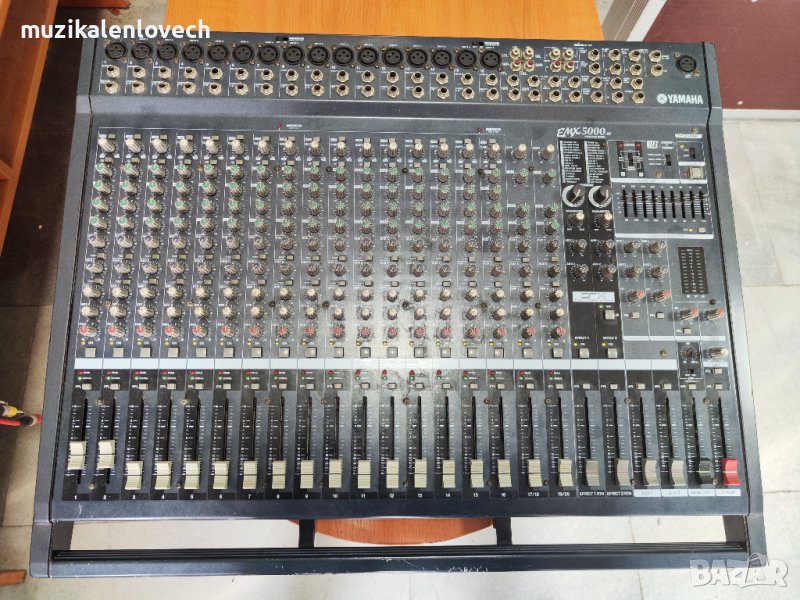 Миксер с вграден усилвател Yamaha EMX5000-20 Powered Mixer, снимка 1