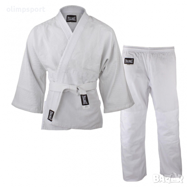 кимоно за джудо max, бял цвят  Изработено от 100% здрав и плътен висококачествен памук , снимка 1