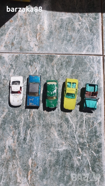 Стари колички 5 броя, снимка 1