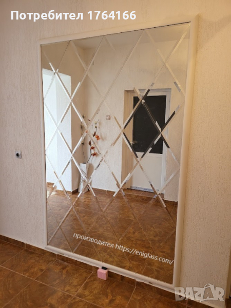 Огледални пана панели за стена, снимка 1