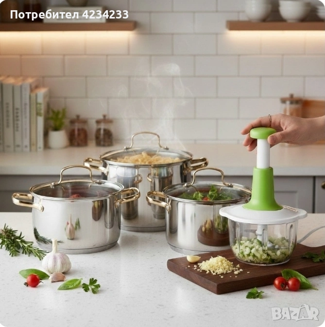 комплект тенджери , снимка 1