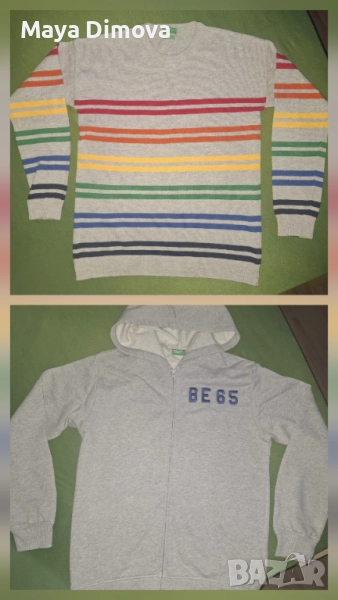 Benetton спортен пуловер и суитшърт 160см., снимка 1