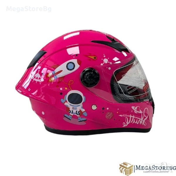 Детска каска 506 - размер S - Розова, снимка 1
