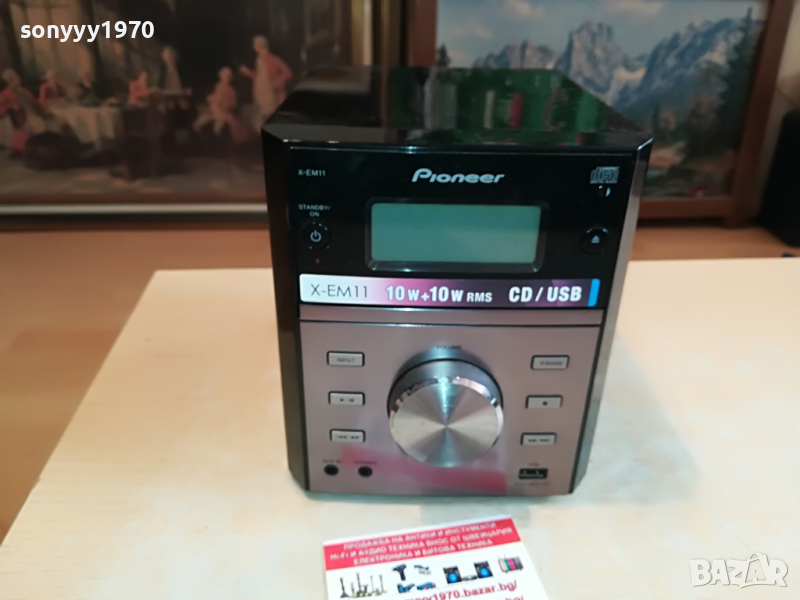 PIONEER X-EM11 USB/CD/TUNER/AMPLIFIER 0504221011, снимка 1