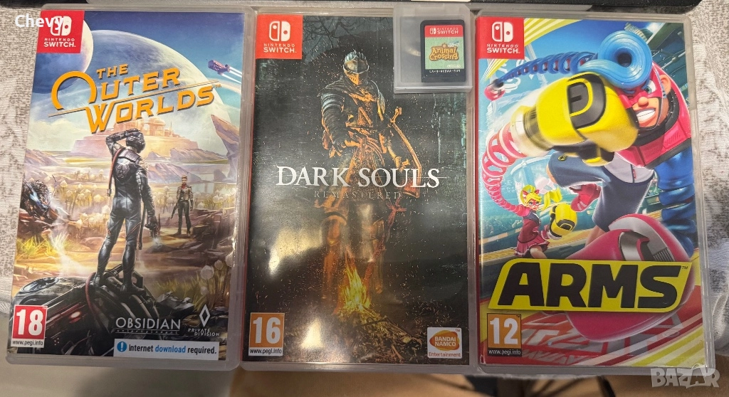 Nintendo Switch игри Arms, Animal Crossing , снимка 1