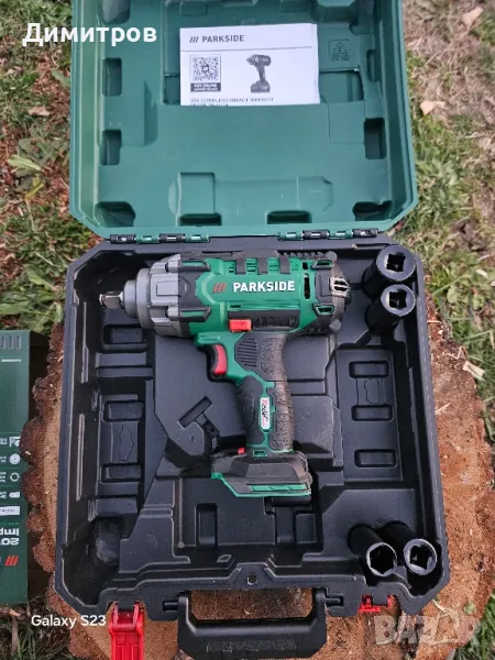 Акумулаторен гайковерт Parkside PASSK 20-Li C4/ 3 години гаранция , снимка 1