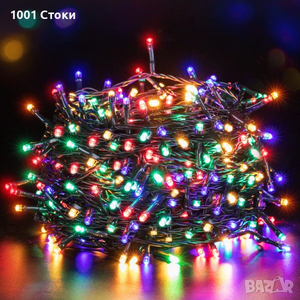 🎅🤶 34,90лв. 40МЕТРА Коледни Лампи Тип Въже LED Многоцветни 🤶🎅, снимка 1