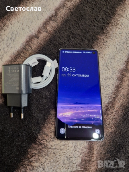 Samsung Galaxy S10 128/8GB черен, снимка 1