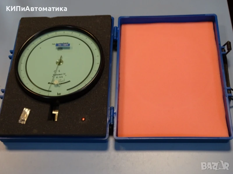 образцов манометър WIKA 341.11.250 (0-25)Bar precision test pressure gauge, снимка 1
