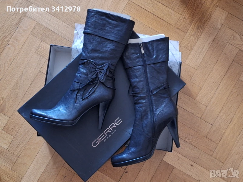 Ботуши Gierre естествена кожа, снимка 1