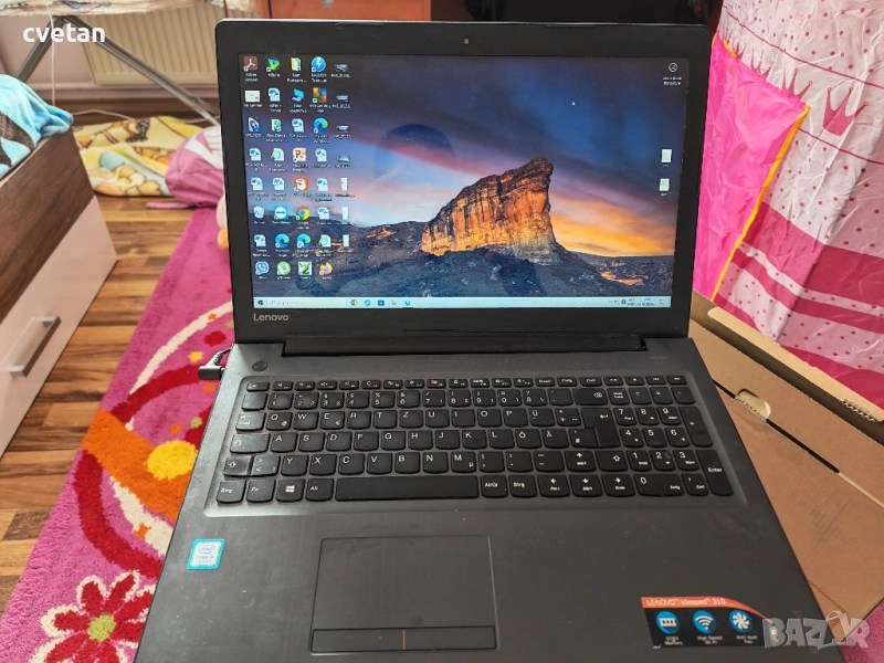 Laptop Lenovo ideapad, 15.6,intel i5, 12 gb ram, 256gd ssd, снимка 1