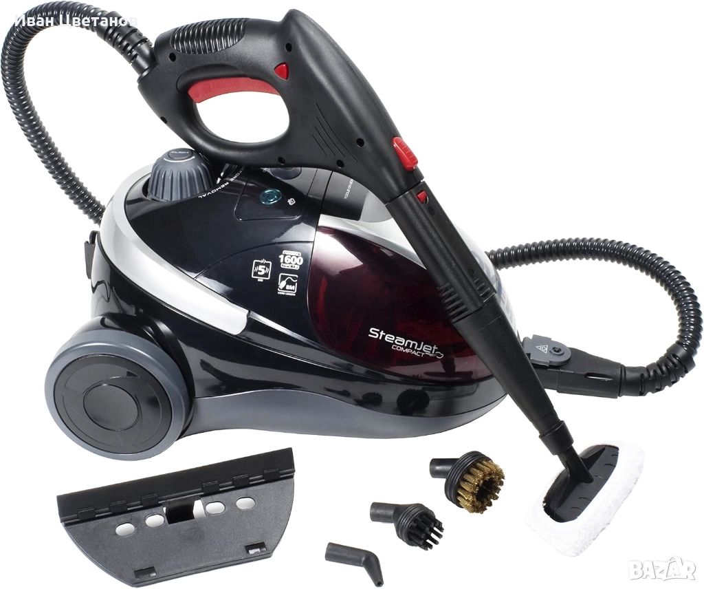 Пaрочистачка Hoover SCM1600 Steamjet Compact 8 в 1 5bar, снимка 1