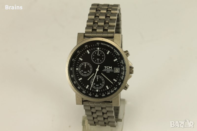 TCM Chronograph Мъжки Кварцов Часовник , снимка 1