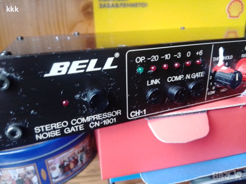 BELL STEREO COMPRESSOR NOISE GATE CN-1901, снимка 1