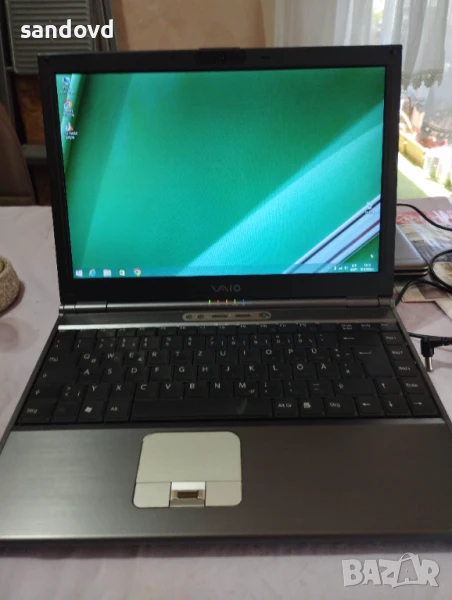 евтин лаптоп SONY 6N1M  13,3инча цена 80лв, снимка 1