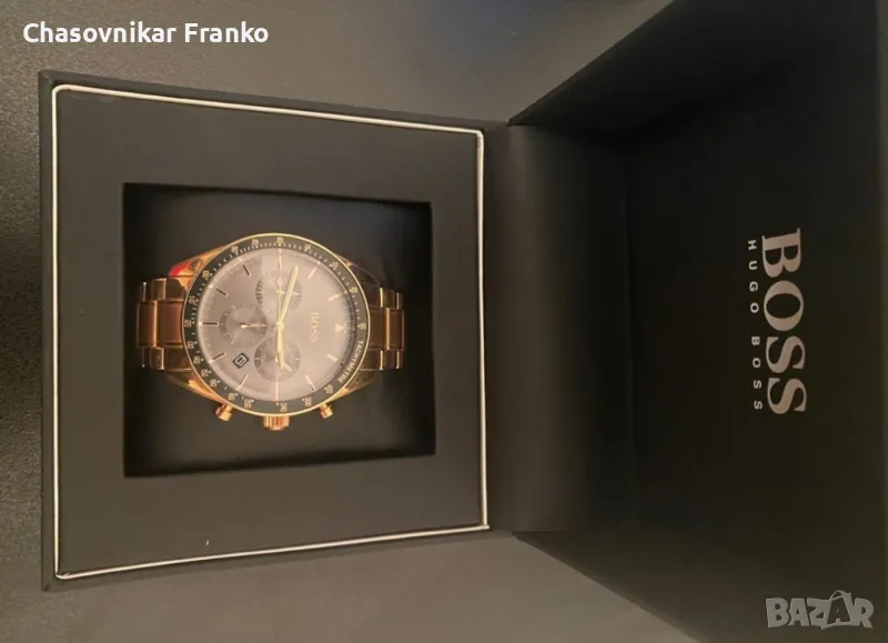 BOSS качествен елегантен дизайнерски марков часовник , снимка 1