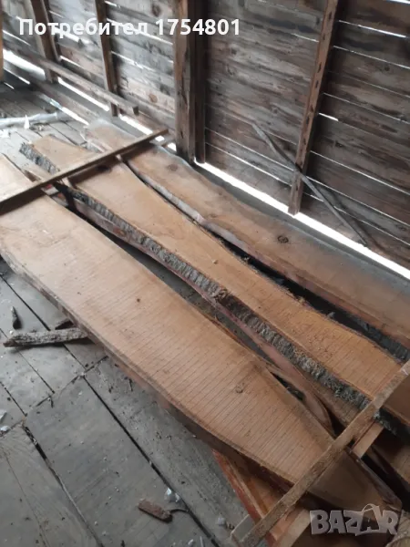 Сух дървен материал - череша - янове - 5 см, снимка 1