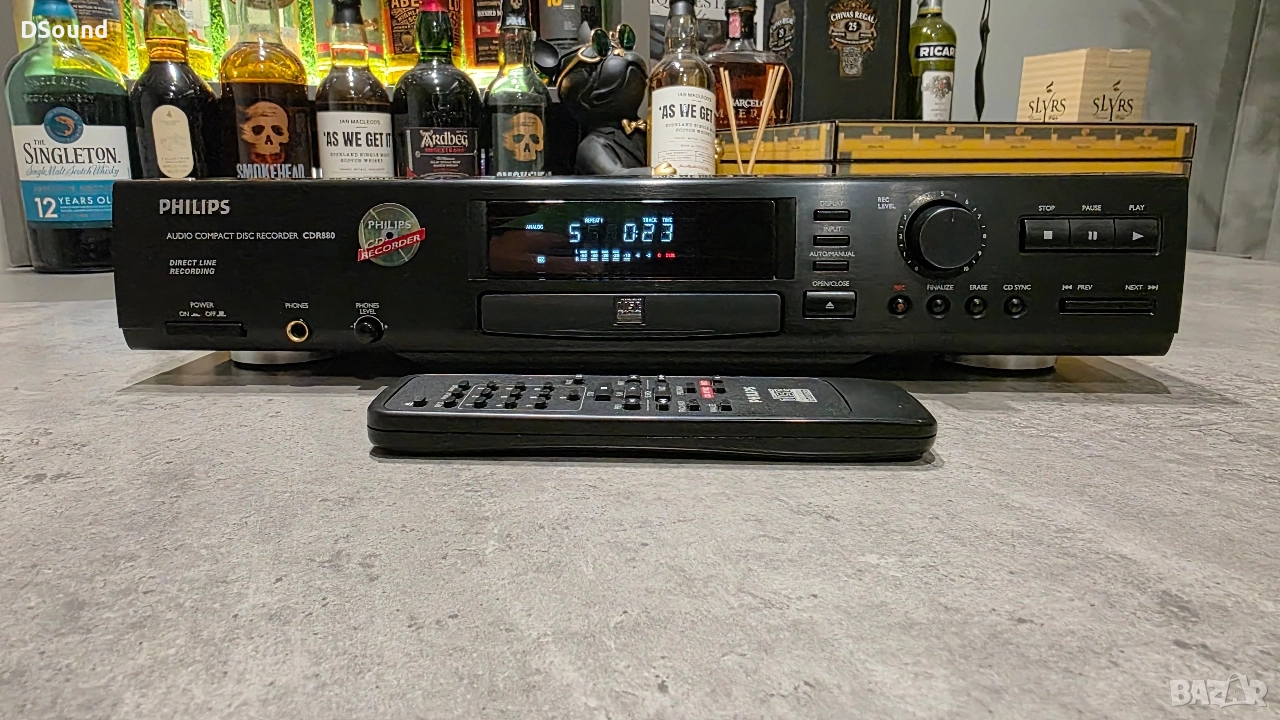 Philips CDR 880 – легендарен аудиофилски CD рекордер / CD плеър, снимка 1