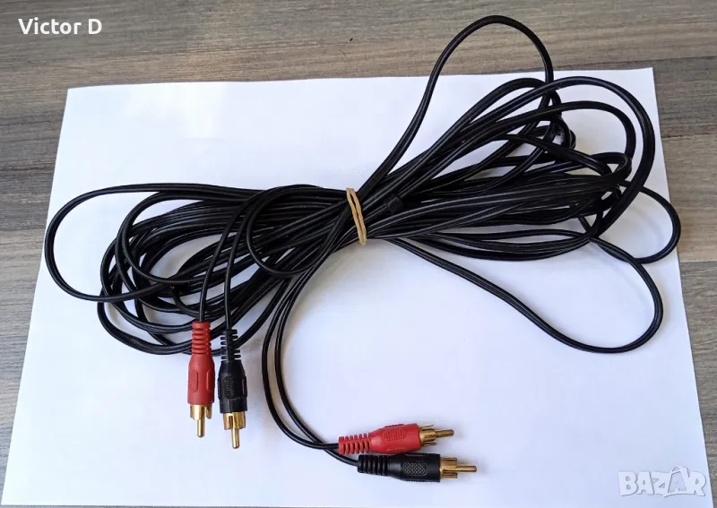 Кабел RCA,Чинчове-6 метра, снимка 1
