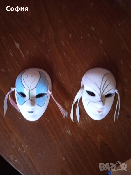 маски декоративни 6лв двете, снимка 1