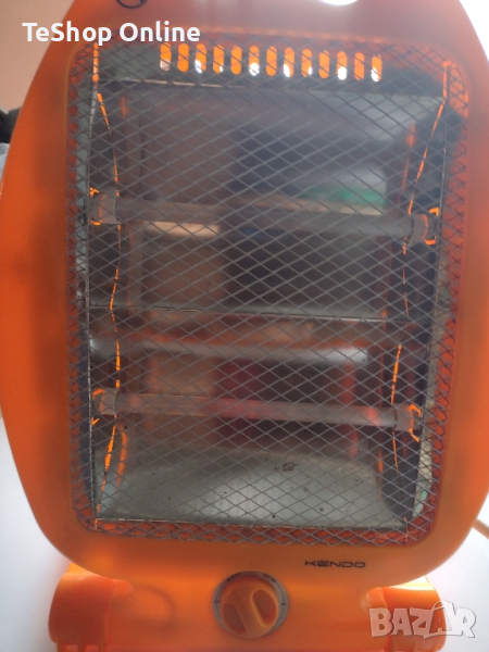 Халогенна печка Kendo 800 вата не работи горен реотан, снимка 1