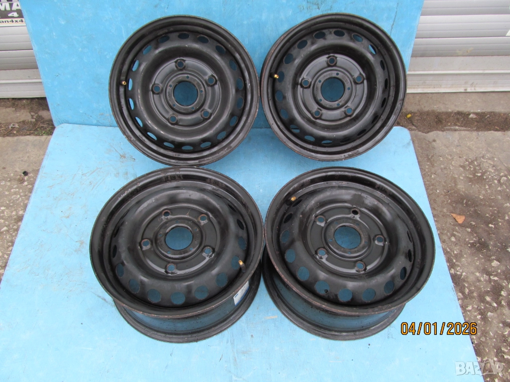   Железни Джанти подходящи за Форд Транзит Къстъм 5x160 , 15 цола, снимка 1