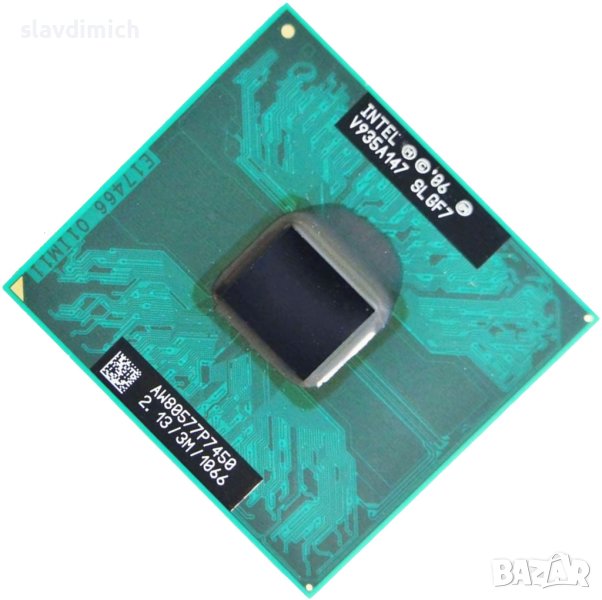 Процесор за лаптоп Intel aw80577 p7450 1.73Ghz  Socket BGA479, BGA956, PGA478, снимка 1