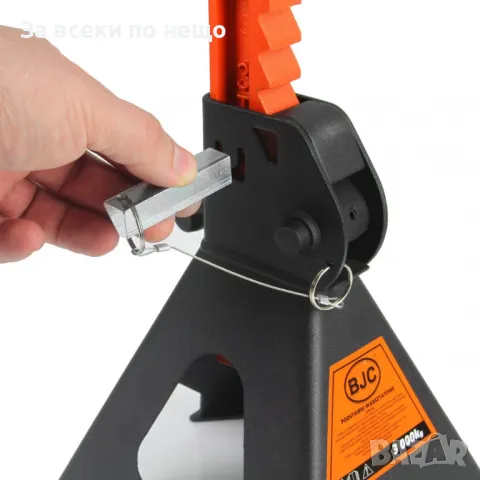 Комплект стойки за автомобил с гребен 3 тона 280 мм  415 мм BJC, снимка 3 - Други инструменти - 50365714