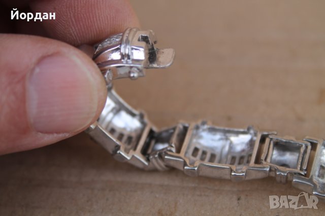 Сребърна гривна , снимка 11 - Гривни - 44479949