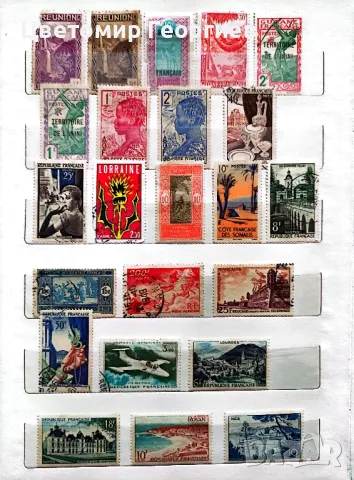 Класьор с марки 490 бр., снимка 3 - Филателия - 47460071