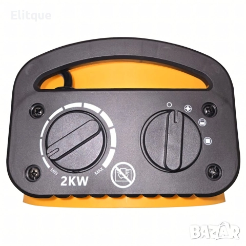 Електрически нагревател вентилатор 2kW с ръчен термостат – Идеален за бързо и ефективно отопление, снимка 9 - Други инструменти - 52853423