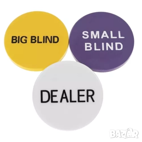 Покер комплект с 500 чипа / Poker chips, снимка 11 - Карти за игра - 52859626