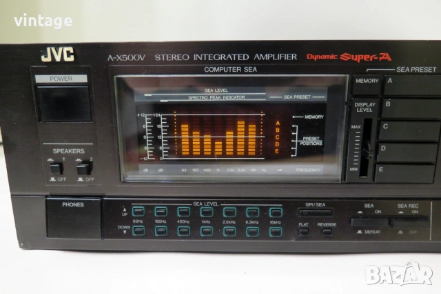 JVC A-X500, снимка 10 - Ресийвъри, усилватели, смесителни пултове - 53834716