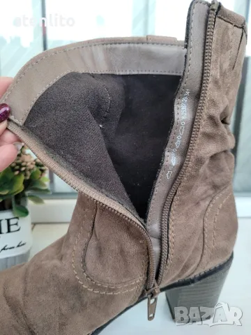 ДАМСКИ БОТУШИ № 37,5, снимка 12 - Дамски ботуши - 48741561