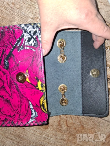 дамска чанта Alviero Rodriguez Borsa Madame Floral Leopard, снимка 5 - Чанти - 53716050