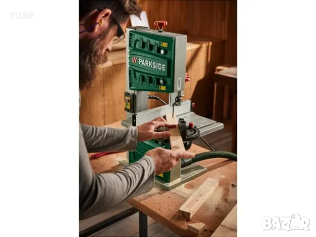 НОВИ! Настолен банциг Parkside 350W лентов трион за дърво  , снимка 5 - Други инструменти - 50169004