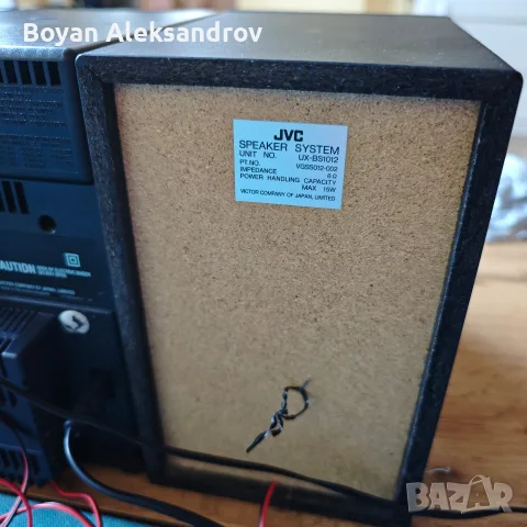 JVC UX-T3 Micro Component System + Bluetooth адаптер + дистанционно, снимка 5 - Аудиосистеми - 55930943