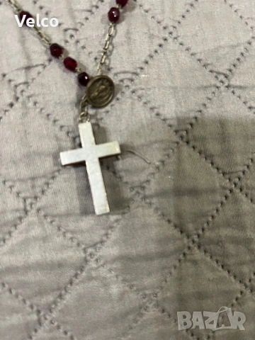 католически гердани с кръстове и броеница, снимка 6 - Колиета, медальони, синджири - 53512914